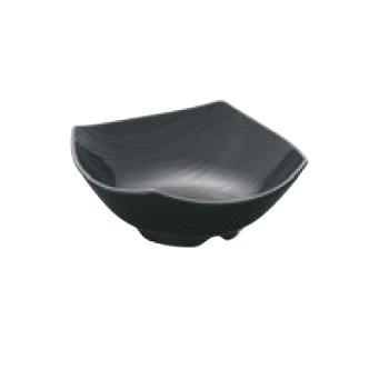 メラミン 菜津味ボール 弦 中 SS-140 ブラック【メラミン食器】【ボウル】【ボール】