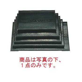 ダイヤ木目盆 オール黒塗 尺6 7-21-5【盆】【会席盆】【業務用】