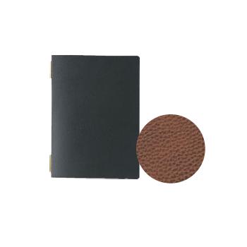 えいむ ピンホールソフトレザータッチメニューブック GB-101 大 ブラック【メニューブック】【お品書き】【メニューファイル】