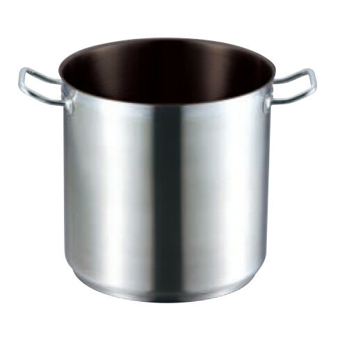 EBM 18-8 プロシェフIH 寸胴鍋 22cm 蓋無ノンスティック加工【寸胴】【ステンレス寸胴鍋】【業務用鍋】【電磁調理器対応】【IH対応】【ステンレス製】【ノンスティック加工】