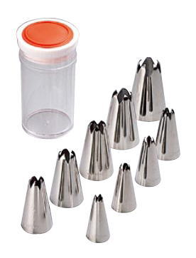 ケース入り 18-8 口金セット 花12切(9ヶ入)