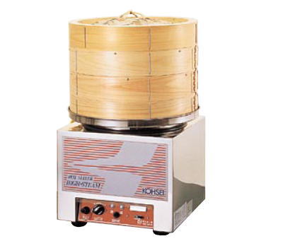 まんじゅう専用 電気蒸し器 HBD-80・N【代引き不可】