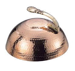 銅製 ステーキカバー 丸型 小