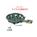 鋳物コンロ 二重羽根付コンロ TS-210HP用 種火付バーナー((ガス種:都市ガス) 13A)