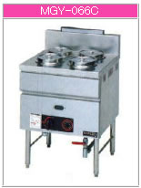 マルゼン ガス式 ガスウォーマーテーブル MGY-066C サーモスタット付【代引き不可】【フードウォーマー..