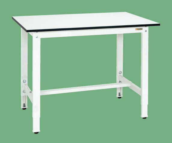 【個人宅配送不可】軽量高さ調整作業台（パールホワイト） TKK8-127LW【代引き不可】