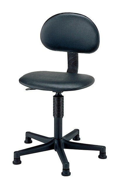 【個人宅配送不可】ワークチェアー C1P-BKN【代引き不可】