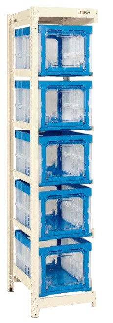 【個人宅配送不可】コンテナラックケース CR-50B2LRN【代引き不可】