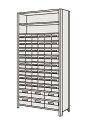 【個人宅配送不可】物品棚LEK型樹脂ボックス LEK2113-54T【代引き不可】