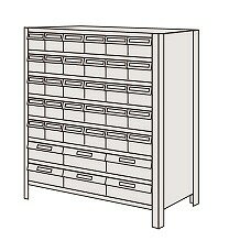 【個人宅配送不可】物品棚LEK型樹脂ボックス LEK8118-36T【代引き不可】 【個人宅配送不可】物品棚LEK型樹脂ボックス LEK8118-36T【代引き不可】