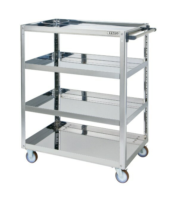 【個人宅配送不可】ステンレススーパーワゴン GR-200LSU4【代引き不可】