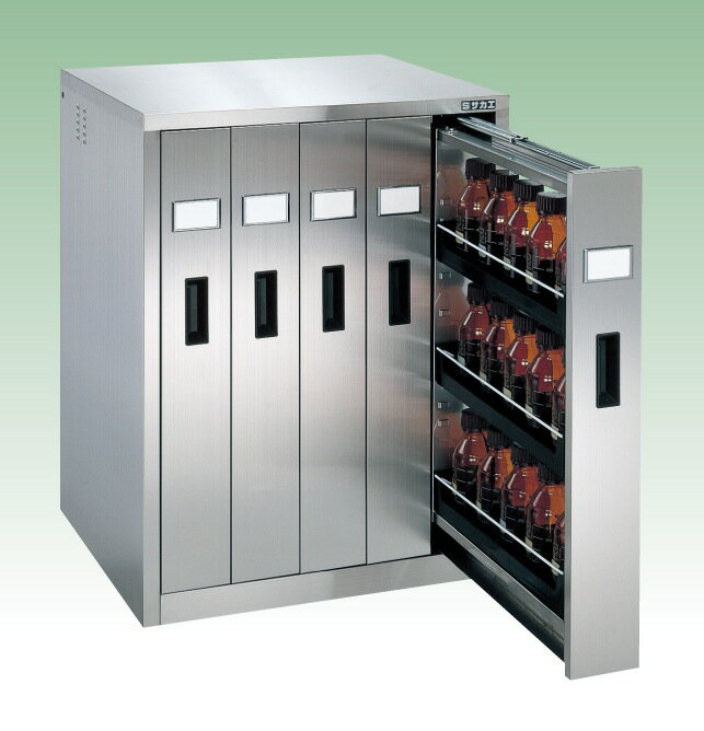 【個人宅配送不可】ステンレス薬品保管庫 SU-5BPS【代引き不可】