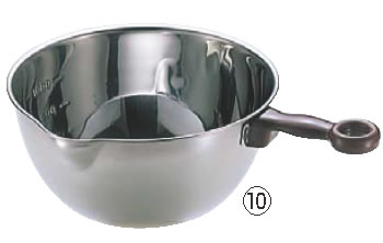 18-8手付片口ボール 目盛付 大【ステンレスボール】【ミキシングボール】【業務用ボール】【18-8ステンレス】【ボウル】【業務用】