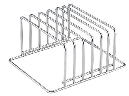 SAステンレス まな板立て 横型 MY-6【業務用まな板】【カッティングボード】【まな板立て】【Ω】【水切り】【業務用】