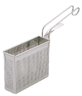 UK18-8共柄パンチング冷凍麺てぼ 【業務用てぼ】【網】【そば うどん パスタ】【18-8ステンレス】【UK】【湯切り】【麺揚げ】【業務用】