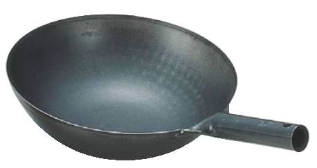 SA鉄 打出北京鍋 33cm 【業務用鍋】【中華鍋】【Ω】【?】【鼎】【丸底鍋】【業務用】