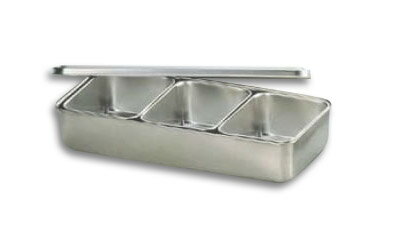 SA18-8プレス ヤクミ入 3ヶ入【薬味容器】【薬味入れ】【業務用保存容器】【18-8ステンレス】【Ω】【業務用】