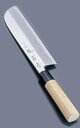 堺 菊守 極上 鎌形薄刃(片刃) 19.5cm【業務用包丁】【和包丁】【ナイフ】【和食包丁】【堺菊守】【業務用】