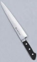 堺菊守日本鋼(口金付) 筋引(両刃) 24cm【業務用包丁】【洋包丁】【キッチンナイフ】【洋食包丁】【業務用】