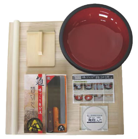 普及型麺打ちセット A-1200 (実演DVD付)【粉打ち】【業務用】