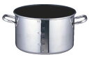 SAパワー・デンジ アルファ 半寸胴鍋 24cm(蓋無)目盛付【ステンレス半寸胴鍋】【電磁調理器対応】【IH対応】【業務用鍋】【Power denji】【ストロ...