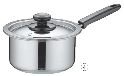 モリブデン 片手鍋 18cm【ステンレス鍋】【電磁調理器対応】【IH対応】【業務用鍋】【業務用】