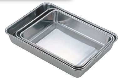 ステンレス角バット 10枚取 【ステンレスバット】【ステンレス角バット】【業務用】