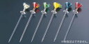 アクリル カラフル マティーニピック 6本セット MP-6-C【カクテルピック】【バー用品】【業務用】