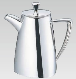 UK18-8トライアングルシリーズ コーヒーポット 5人用【ステンレスティーポット】【業務用】