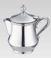 ES 18-8ダイヤ型ミルクポット 5人用【ステンレスティーポット】【業務用】