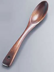 【メール便配送可能】木製 薬味スプーン 目摺り【木製スプーン】【業務用】