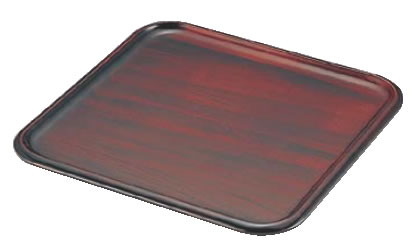 木製正角盆(ウレタン塗装) SB-504 大【お盆】【トレイ】【トレー】【木製】【業務用】