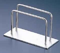 18-8 メニュー立 J-1【メニュースタンド】【メニューブック立て】【業務用】