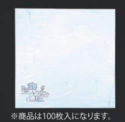 4寸歳時敷紙(100枚入) はす【和食和紙】【敷紙】【業務用】