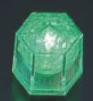 光る氷 ライトキューブ ライトキューブ・クリスタル 高輝度モデル (24個入) グリーン【卓上演出用品】【バンケットウェア】】【光る氷】【業務用】