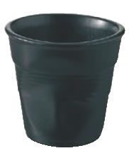 レウ゛ォル フロワッセ カプチーノ サテンブラック 002114【REVOL】【コーヒーカップ】【コーヒーコップ】【業務用】