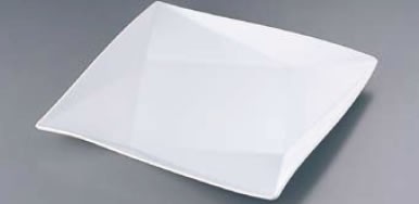 C-38 折り紙 30cmプレート【美濃焼】【サービス皿】【取皿】【業務用】