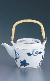 唐草 土瓶 Z-017 六合【土瓶】【お茶入れ】【急須】【業務用】