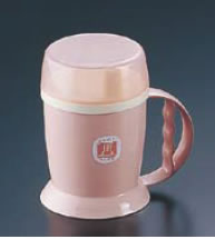 吸口付マグカップ HS-N12 ピンク【コップ】【マグカップ】【コーヒーカップ】【コーヒーコップ】【業務用】