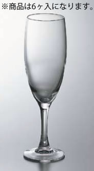 ウ゛ィコント フルート(6ヶ入) 185cc 58564【ワイングラス】【RIEDEL】【業務用】