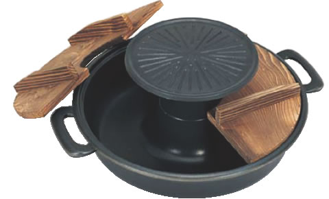 五進 アルミ 焼きしゃぶ鍋 【しゃぶしゃぶ鍋 シャブシャブ鍋】【料理演出用品】【和食卓上鍋】【業務用】