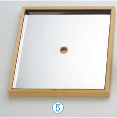 椹・お座敷セイロ 箱型すり蓋(ST中子) 8寸用 20178 【蒸篭 セイロ せいろ】【業務用】