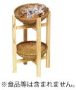 木製飾り台かご付 中 15-707M【和菓子屋用品】【業務用】