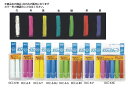 ダストレスチョーク(6本入) 6色 DCC-6-6C【業務用】