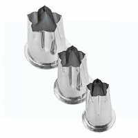 SA18-8ツバ付抜型 桔梗 中【抜き型】【飾り型】【焼き型】【型抜き　野菜】【業務用】