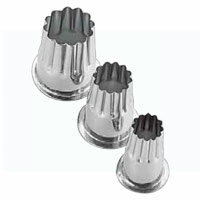 SA18-8ツバ付抜型 菊 大【抜き型】【飾り型】【焼き型】【型抜き　野菜】【業務用】