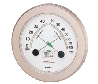 高品質 温・湿度計 スーパーEX EX-2738【乾湿球湿度計】【thermometer】【業務用】
