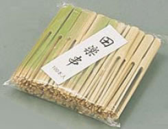 竹製田楽串(100本入) 120mm【竹串】【業務用】