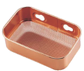 純銅メッシュタワシ入(吸盤式)【業務用】