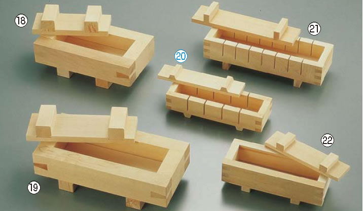 木製 押し寿司 八ッ切(白木)【握り型】【ライスプレス】【飯型】【業務用】